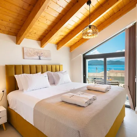 Poseidon Sea View Maisonette With Pool ניקיאנה