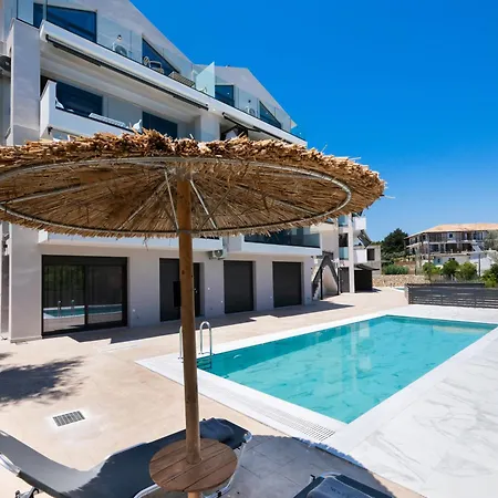Poseidon Sea View Maisonette With Pool * ניקיאנה